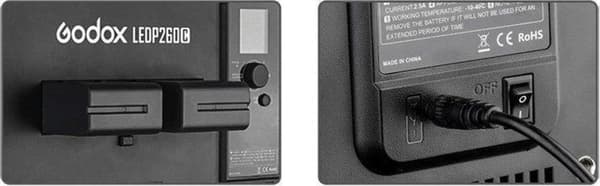 Godox LEDP260C - 30 W - LED - Svart - Vit - 1 st (s) - 920 g (LEDP260)