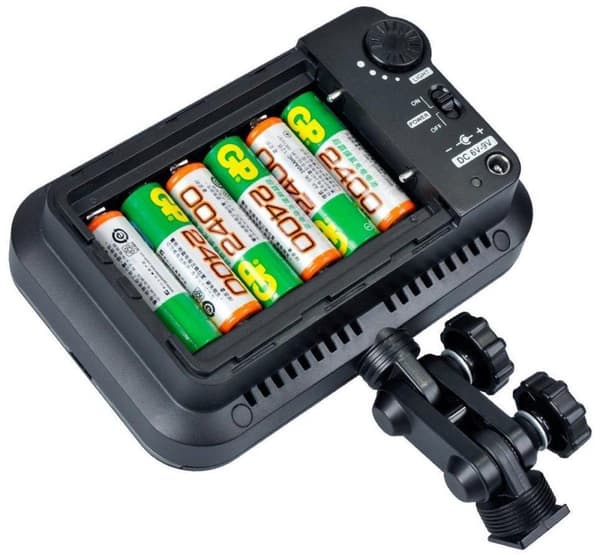 Godox LED126 - Polttimo - 7,5 W - LED - 0,143 m - Musta - 9,65 cm (LED126)