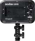 Pikkukuva 2 / 5: Godox LED126 - Polttimo - 7,5 W - LED - 0,143 m - Musta - 9,65 cm (LED126)
