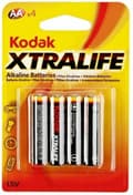 Miniatyrbillede 6 af 7: Kodak AA Xtralife 4 batterier