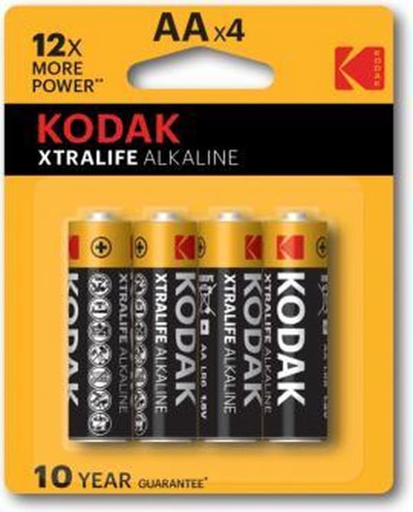 Kodak AA Xtralife 4 batterier