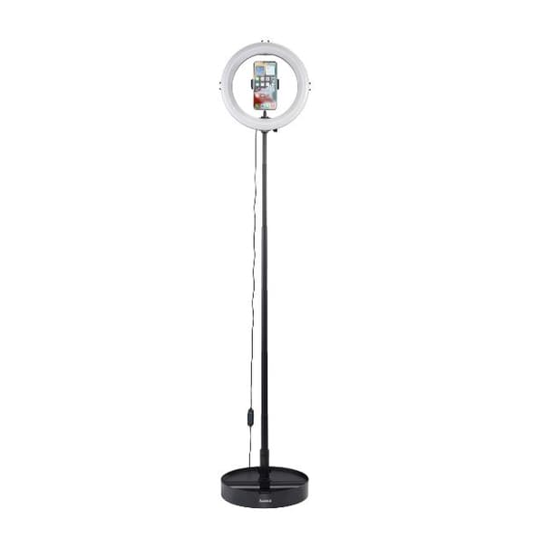 Hama LED-rengaslamppu SpotLight FoldUp 102 II, setti älypuhelimille, taitettava (00004658)