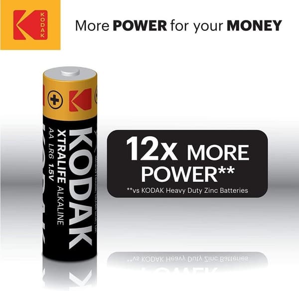 Kodak XTRALIFE alkaline AA/LR6 - Batteri - 60 stk
