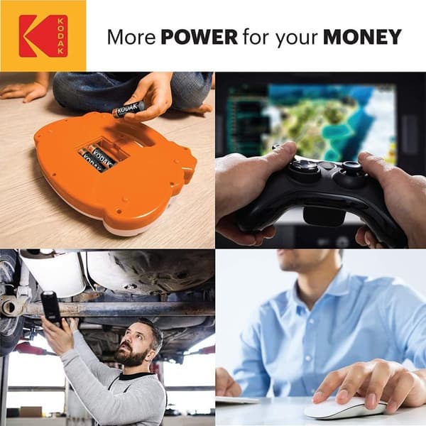 Kodak XTRALIFE alkaline AA/LR6 - Batteri - 60 stk