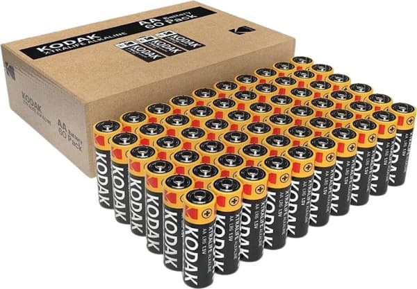Kodak XTRALIFE alkaline AA/LR6 - Batteri - 60 stk