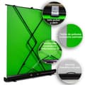 Miniatyrbild 8 av 8: Phoenix Technologies Hopfällbar Chroma Panel Phportchroma 185x150 Centimeter Grönt