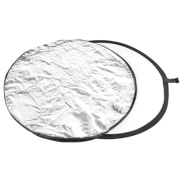 Mantona Foldable Reflector 5 In 1 110 Cm Hvid,Sort