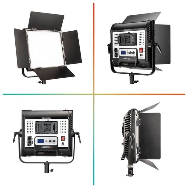 Walimex Led Spotlight Pro Rainbow Rgb 100w Musta