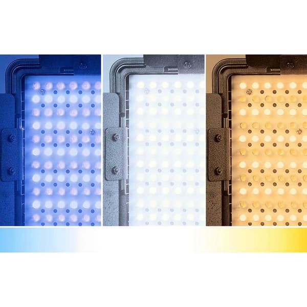 Nanlite Professionell Led Spotlight Kit 600 Csa 36w 2 Enheter Svart