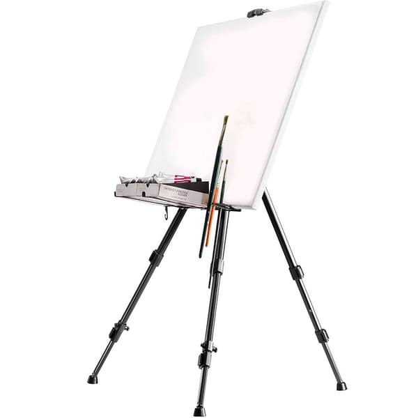 Walimex Aluminium Atelier Easel 165 Cm Svart