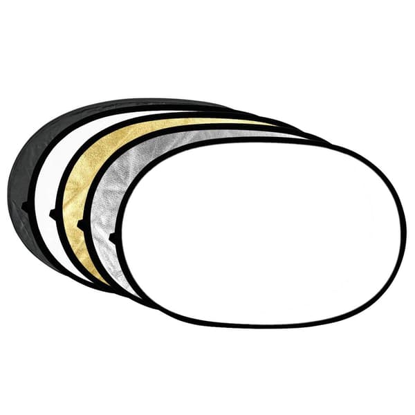 Godox 5 In 1 Disc Kit Collapsible Reflector Kit 80x120 Cm Flerfarvet
