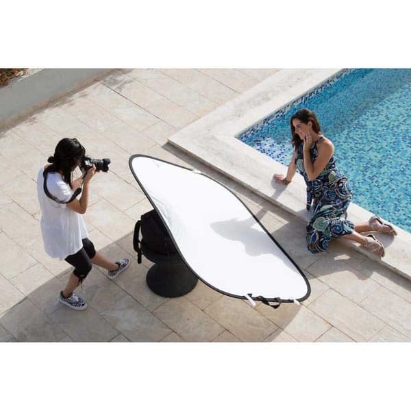 Manfrotto Panelite Lr7231 1.8x1.2 M Hopfällbar Reflektor Durchsichtig