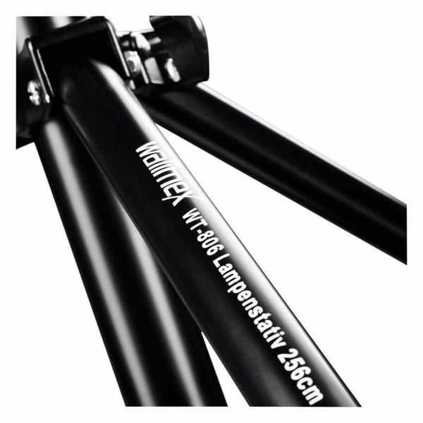 Walimex Spotlight Stativ Wt-806 256 Cm 3 Enheder Sort