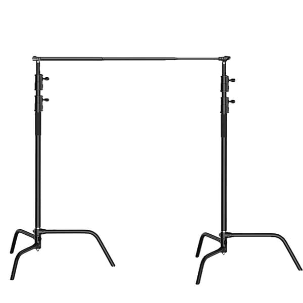 Teleskooppivapa, säädettävä korkeus, sopii valokuvausstudio-sarjoihin, 2M Kit 260A