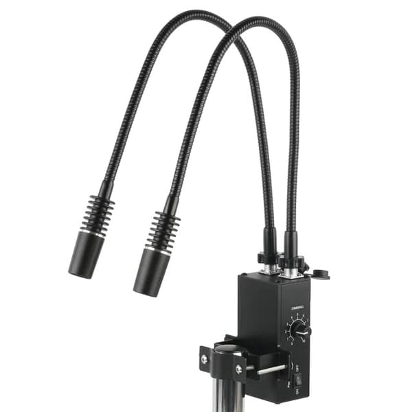 LED lampe, justerbar gooseneck, stereomikroskop industri, 3 i 1