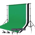Miniatyrbild 1 av 2: Fotobakgrundstativsats, justerbart stativ, Chromakey-grönt skärmram, 2000x2000mm, Ingen Tyg