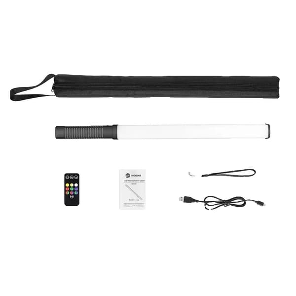 LED-valokeppi, RGB-värimuutos, kannettava ulkokuvauksiin., SH-RGB-DB-03