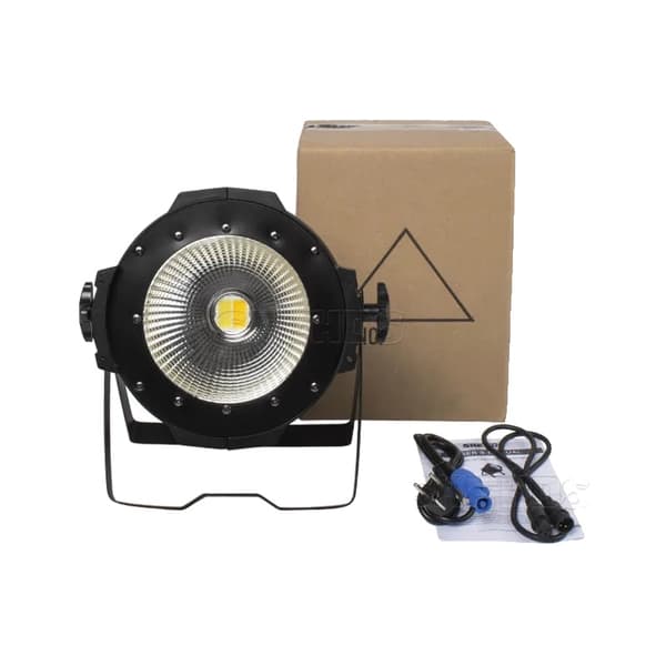 LED Par-belysning, 200W effekt, RGBWA+UV färgblandning, 6in1, EU-kontakt 2in1