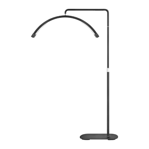 Led Fyllningsljus, Halvmåneformad Design, Golvstativ ingår, rosa