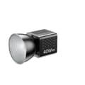Miniatyrbillede 1 af 2: Bi-farvet videolys, 40W output, justerbar farvetemperatur,kun lys