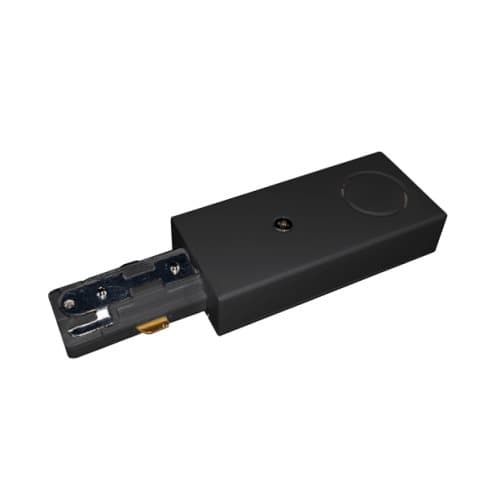 Slutstrømforsyning til 1F samleskinner, sort LP-556-S-BK