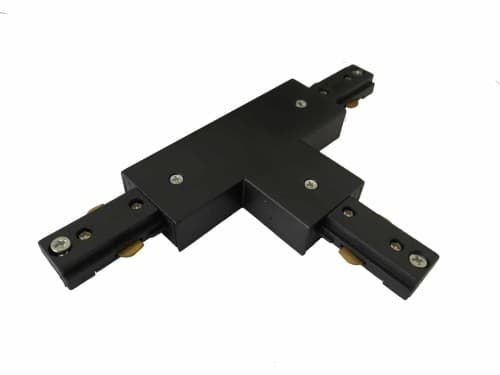 Sort T stik til 1F LP-553 BK samleskinner