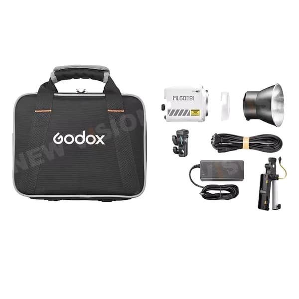 Godox LED-videovalo, kaksivärilämpötila-alue 2800K-6500K, CE-sertifioitu salamalighting,ML60II Bi K1 ML60II Bi K1