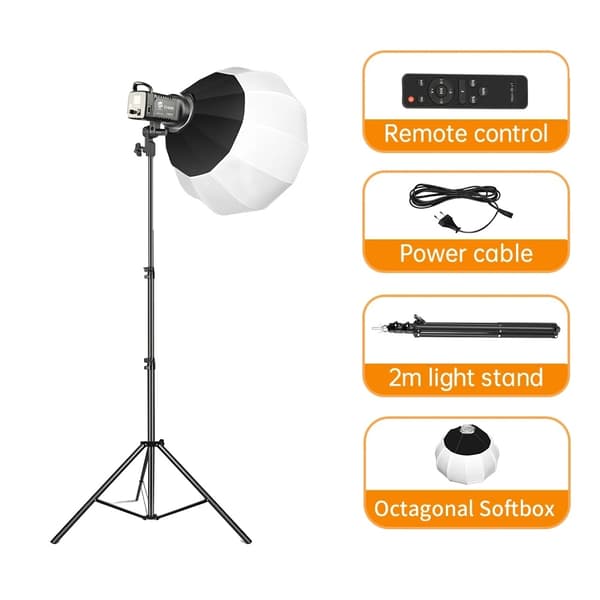 Fotografi LED Video Lys, Justerbar Farvetemperatur, Høj Lysstyrkekontrol,SH-TYD-100-1-1