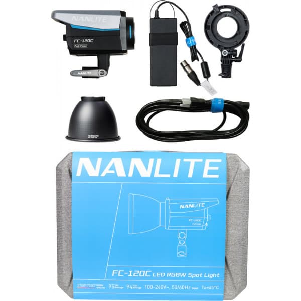 Nanlite FC-120C LED Color Spot Light LED-valo