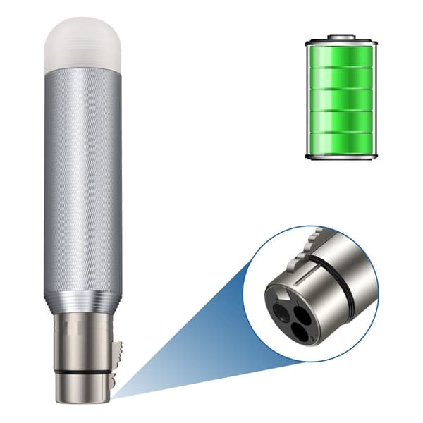 Langaton DMX512-vastaanotin, 400 metrin viestintäetäisyys, 16 tunnin käyttöaika,EU Plug 4kpl