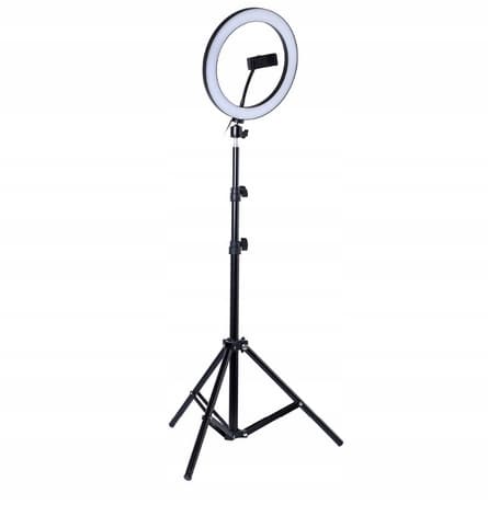 LED Ringlampa 30W STATIV 220CM + FJÄRRKONTROLL