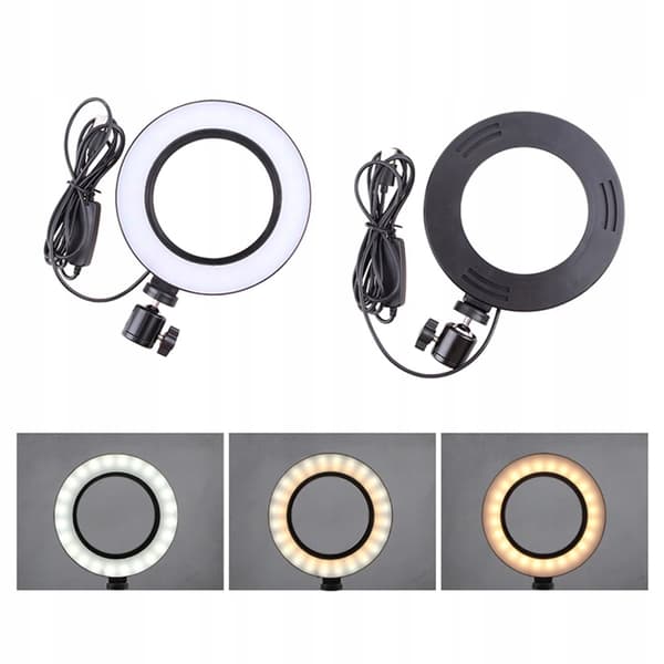 LED Ringlampa 30W STATIV 220CM + FJÄRRKONTROLL