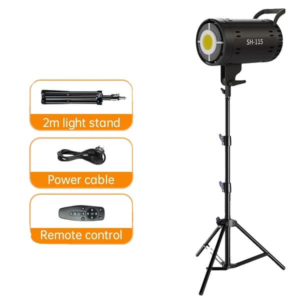 Bowens Photography LED-valaistus, kaksivärinen 3200K-5600K, säädettävä kirkkaus 5-100%,SH-TYD-175-3