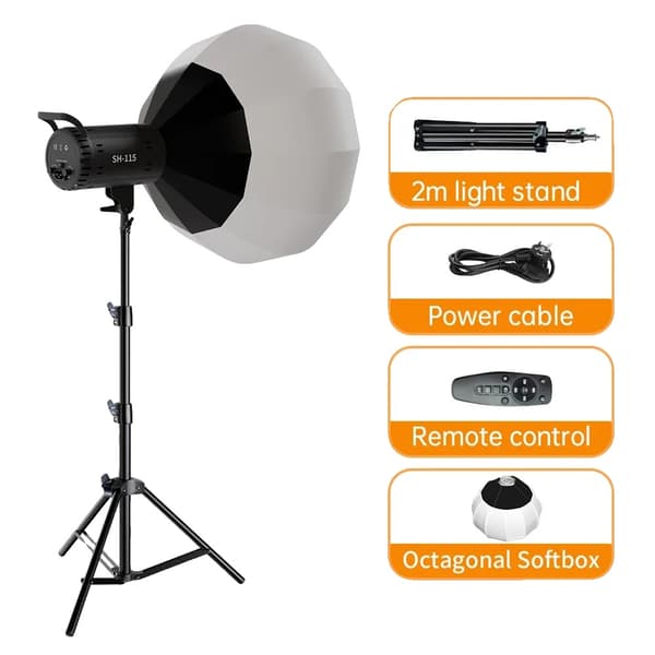 Fotografi LED Video Lys, Justerbar Farvetemperatur, Høj Lysudnyttelse,SH-TYD-175-5
