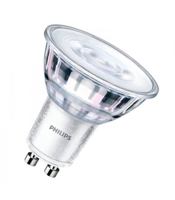 LED-pære GU10 4,6W = 50W 370lm 3000K Varm 36° spotlight PHILIPS