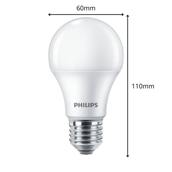 LED-pære E27 13W = 100W 4000K Neutral 1521lm Philips CorePro