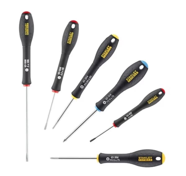 Stanley, Fatmax Slim Skruvmejsel Set 6st