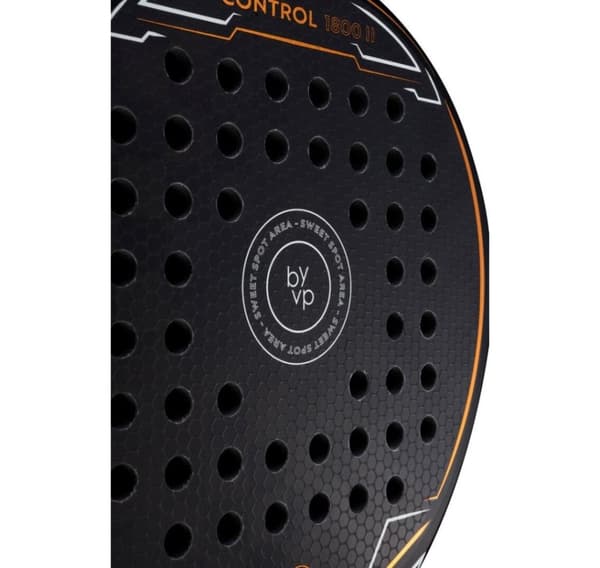 BYVP, Padel Racket 1800 II, Svart/Orange