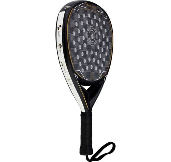 BYVP, Padel Racket POWER 1800 II, Svart/Vit/Guld