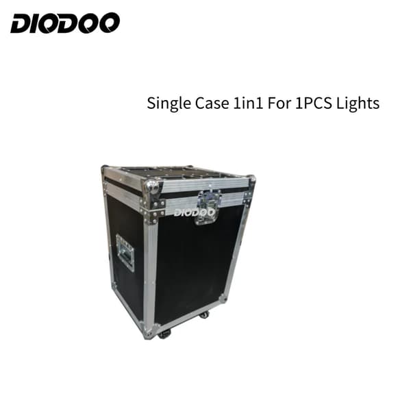 : Flight Case til Beam 230W 7R Lys, Skræddersyet Design, Holdbar Konstruktion,1 STK, kun etui 1in1
