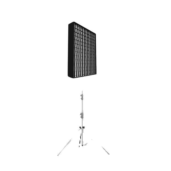 LED Softbox-lampa, 65 cm x 65 cm storlek, justerbar färgtemperatur,Med 2.8M stativ
