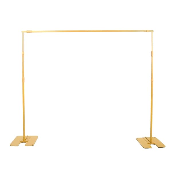 Valokuvaustausta, säädettävä korkeus 104,5 cm - 270 cm, säädettävä leveys 197,5 cm - 340 cm,Uusi Keltainen 2.4x3M