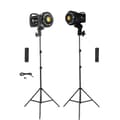 Miniatyrbild 1 av 2: Bowens Fotografi LED-belysning, Bi-färg 3200K-5600K, Justerbar ljusstyrka 5-100%,SH-TYD-100-1-51