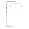 Miniatyrbillede 1 af 2: LED Gulvfyldlys, Justerbar Lysstyrke, Bi-Farvet Temperatur 3200K-5600K,Hvid EU Stik