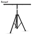 Miniatyrbillede 2 af 2: DJ Justerbart Tripod Stativ, Justerbar Højde 99-180 cm, Robust Jernkonstruktion,sort