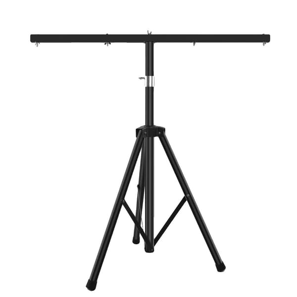 DJ Justerbart Tripod Stativ, Justerbar Højde 99-180 cm, Robust Jernkonstruktion,sort