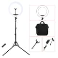 Miniatyrbild 1 av 2: LED Ring Light, Bi-Färg 3200K-5600K, Dimmbar Ljusstyrka,5600 K