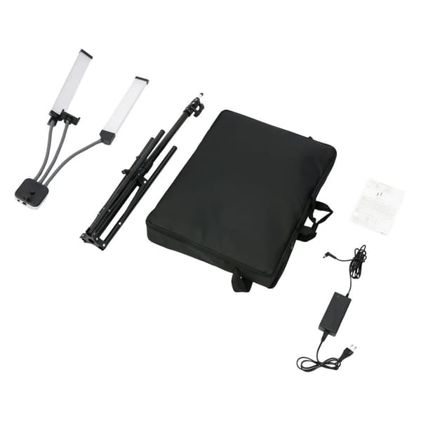 Fyll-lampa, 40W effekt, 3000K-6000K färgtemperatur,svart, Svart
