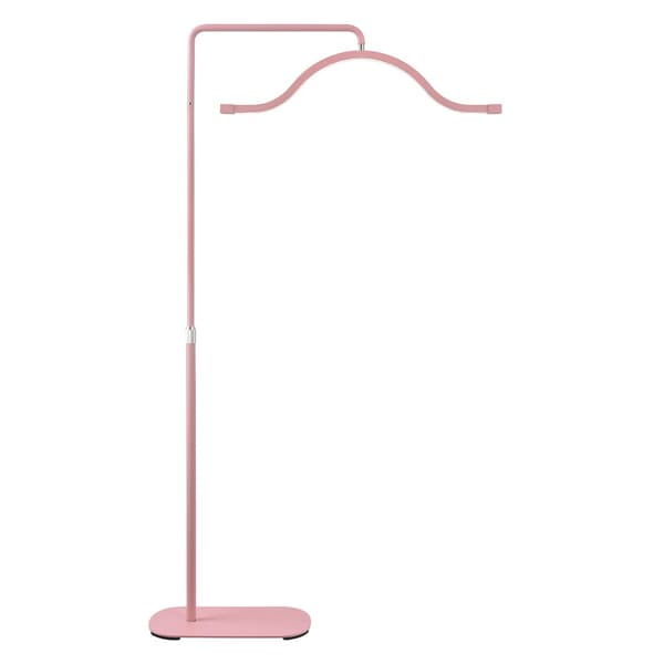 LED Ring Light, Justerbar färgtemperatur 3200-5600K, Hög CRI 95+,Rosa