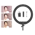 Miniatyrbild 1 av 2: LED Ring Light, Bi-färgad temperatur 3000K-6000K, fjärrkontroll ingår,Kit 1